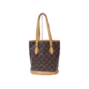LOUIS VUITTON Bucket Monogram Shoulder Bag Pouch
